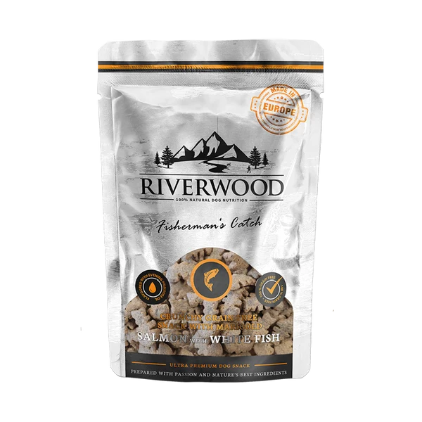 Riverwood Chrupiące przysmaki z Łososia Fishermans Catch (200g)
