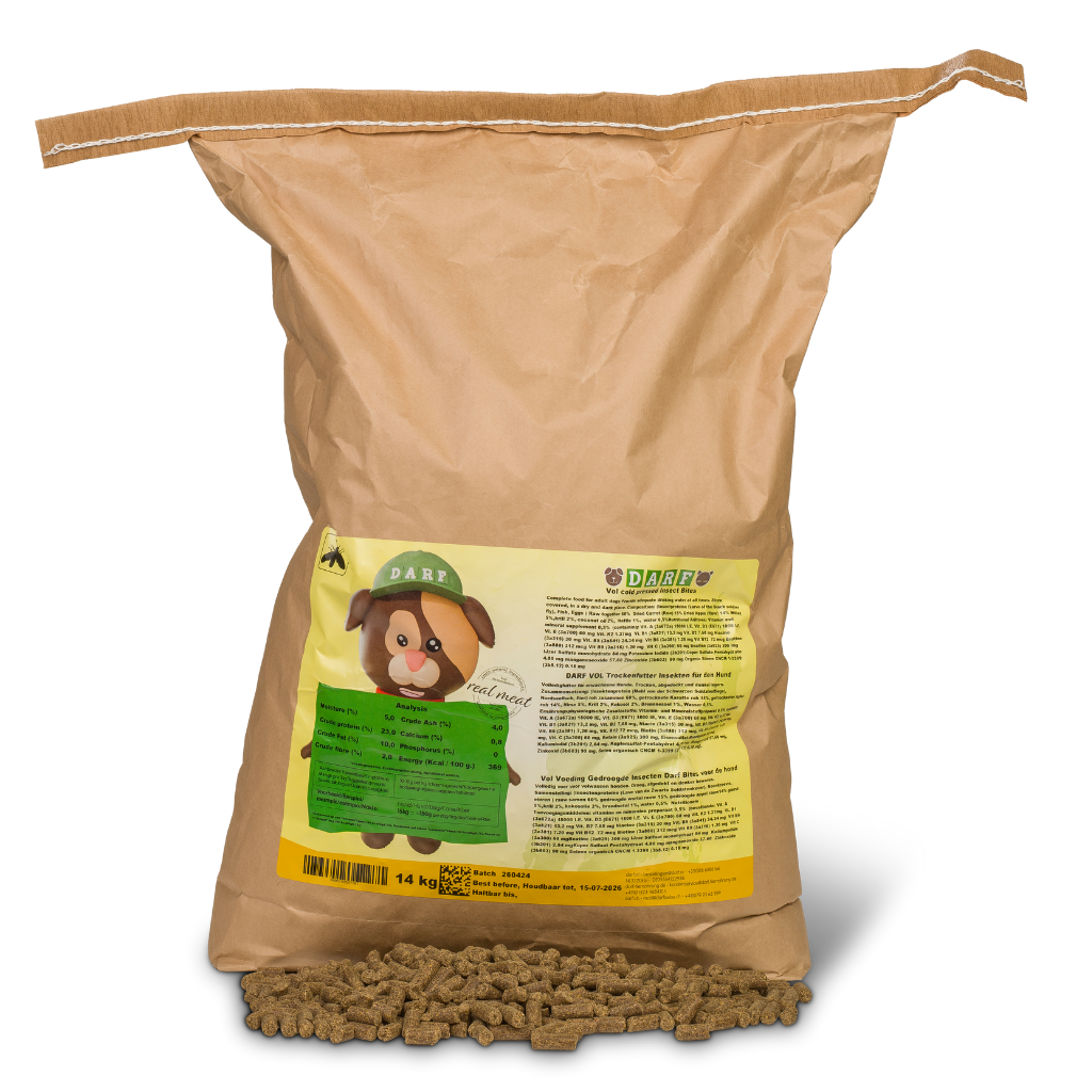 Hipoalergiczna sucha karma dla psów – owady (14 kg)