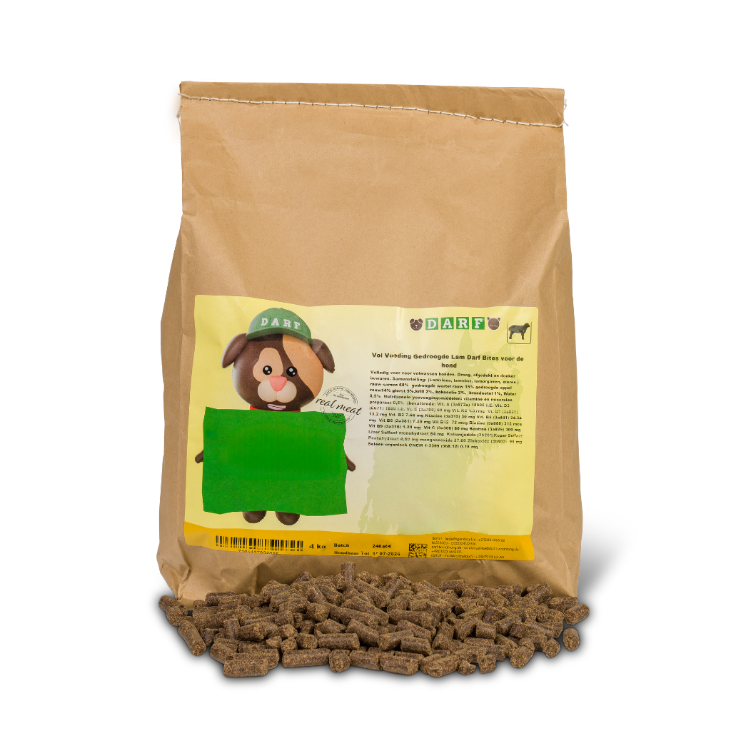 Pełnoporcjowa sucha karma dla psów – jagnięcina (4 kg)