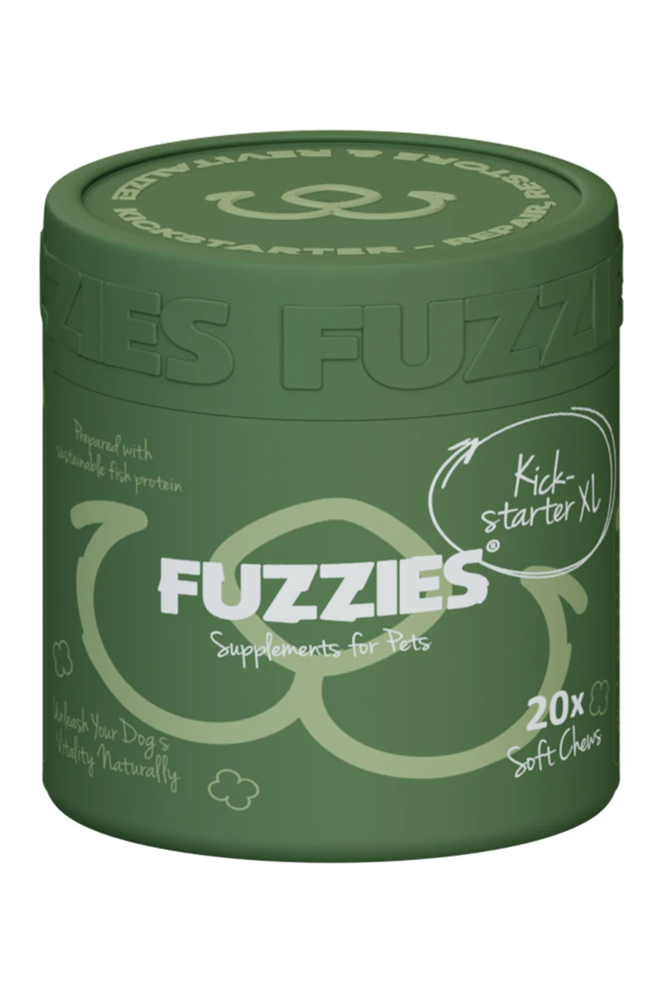 FUZZIES Suplement diety dla psów – Kick Starter (Cynk-Glutamina) XL