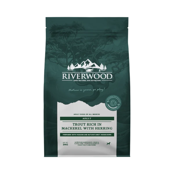 Riverwood Sucha karma dla psów Adult - Pstrąg i Makrela (2kg)