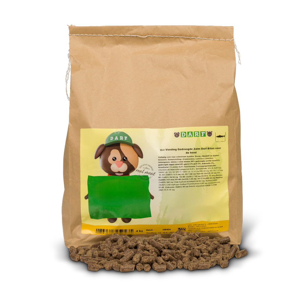 Pełnoporcjowa sucha karma dla psów – Łosoś (4 kg)