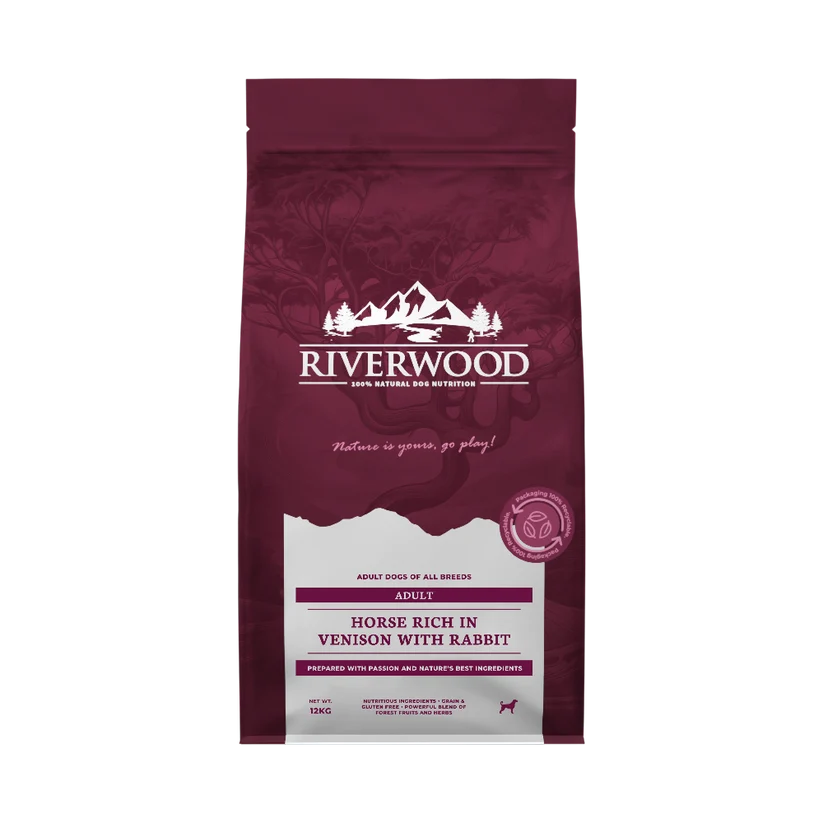 Riverwood Sucha karma dla psów Adult - Konina (2kg)